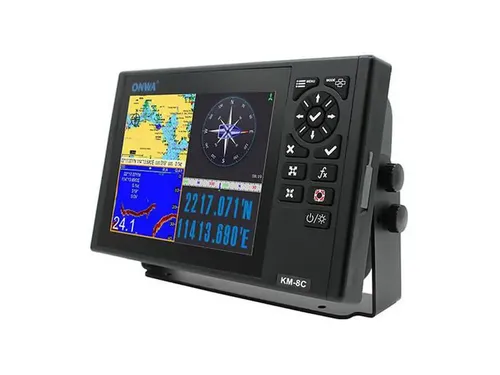 Gps Maritimo Onwa Km-8C - Mapas Brasil - Tela De 8 Polegadas