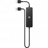 Adaptador de Display Microsoft Wireless 4K Inglês/Francês/Espanhol - Preto UTH-00001