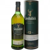 BEBIDA WHISKY GLENFIDDICH 12 YEARS 1LT C/TUBO - 5010327302201