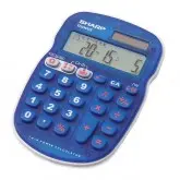 Calculadora Sharp El-S25Bbl 10 Dígitos – Azul