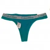 CALVIN KLEIN CALCINHA F QD3539-431-M TURQUESA