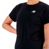 Camiseta New Balance Feminino Relentless Heathertech XS Preto - WT33190BK