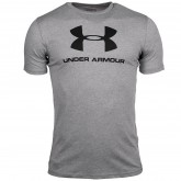 Camiseta UNDER ARMOUR Masculino 1329590-036 MD Sport Logo SS-Cinza