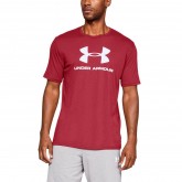 Camiseta UNDER ARMOUR Masculino 1329590-651 MD Sport Logo SS-Red