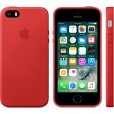 Case Apple iPhone 5s Couro Vermelho MF046LL/A