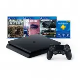 Console PlayStation 4 Slim 1TB com 3 Jogos Days Gone/Detroit/Rainbowsix