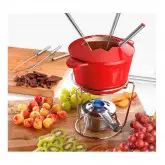 Fondue Cuisinart FP-115RS  Esmalte Vermelho – 12 Peças