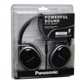 Fone Panasonic Powerful Sound com Microfone RP-HX250ME-K Preto