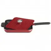 Frigideira Kitchenaid Kci10Gper Com Prensa Para Panini – Vermelho