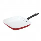 Frigideira Quadrada Cuisinart 5930-28GR 28CM Vermelho