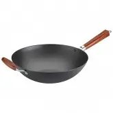 Frigideira Wok Cuisinart CSW26-36H 35CM Com Cabo De Apoio Preto