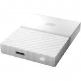 HDD Externo Western Digital My Passport USB-3.0 1TB Branco - WDBYNN0010BWT-WESN
