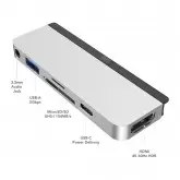 Hub Hyper Hyperdrive 6-IN-1 USB-C For Ipad Pro Silver – HD319B-SILVER
