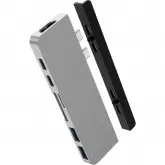 HYPER+ HYPERDRIVE DUO 7-IN-2 HUB FOR USB-C MACBOOK PRO / AIR SILVER - HD28C-SILVER