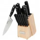 Jogo De Facas Com Faqueiro Cuisinart C77Tr-15P Triplo Rebite – 15 Peças