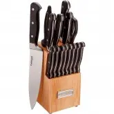 Jogo De Facas Cuisinart C77TR-16P Triple Rebite Com Faqueiro - 16 Peças