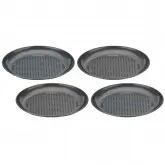 Kit Mini Formas De Pizza Cuisinart Antiaderente 4 Peças 18Cm – Cmbm-4Pp