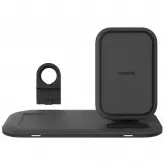 MOPHIE 401305840 UNIVERSAL WIRELESS 2 IN 1 -WATCH CHARGE BASE-STAND-BLACK - 401305840