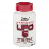 SUPLEMENTO NUTREX LIPO 6 STIM-FREE X 120 LIQ-CAPS - 853237000929