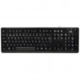 Teclado USB Mtek KP506 Espanhol - Preto