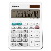 Calculadora Sharp El-310Wb 8 Digitos Branco em Roma Shopping