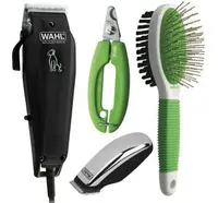 Máquina De Cortar Pelo De Pet Wahl 9160-2208 Basic Kit (1Aa) 120/60 Us- 9160-2208 em Roma Shopping