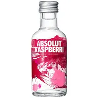 Vodka Absolut Mini Raspberry 50Ml em Roma Shopping