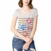Camiseta A.X XL Cinza