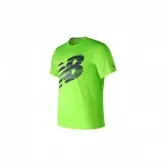 Camiseta New Balance Running M Verde