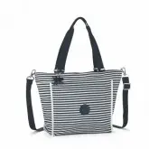 Carteira Kipling New Shopper Azul/Branco