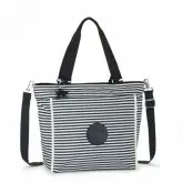 Carteira Kipling New Shopper Branco/Preto