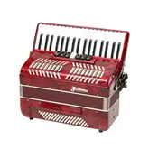 Acordeon Scimone L1309Rd 80 Bases Vermelho