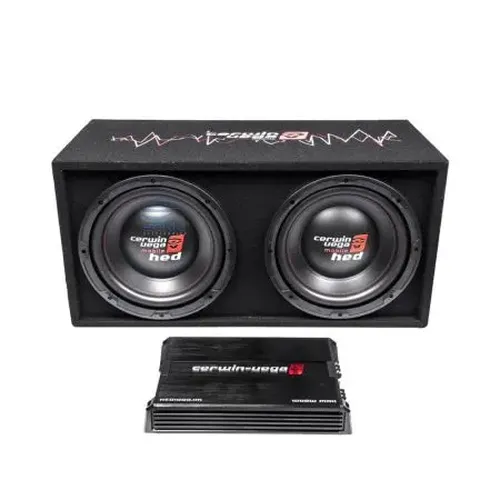 Caixa Cerwin Vega Hedbk-212 Amplificada 300W 12" Polegadas