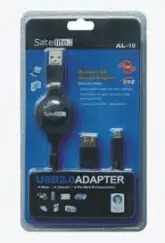 Adaptador Usb Satellite Al-10 Macho/ Hembra + Mini Usb