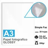 PAPEL FOTO A3 C/20 UNIDADES