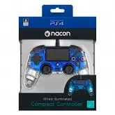 CONTROLE PS4 ILLUMINATED COMPACT NACON AZUL 0468