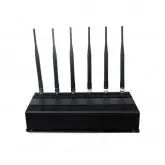 Bloqueador de Celular 6 Antenas MER-800 Gps+Wifi+Uhf+Vhf+Cel Mesa