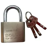 Cadeado 50Mm Solix / (1 Unid Com 3 Chaves)