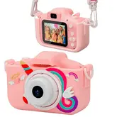 Camera Infantil Com Display Luo Lu-X209 / Pink