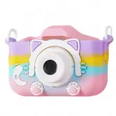 CAMERA INFANTIL LUO LU-X206 COM DISPLAY/PINK