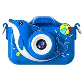 Camera Infantil Luo Lu-X211 Com Display Blue