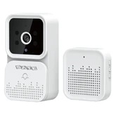 Campainha Sem Fio Satellite A-Db21 Camera Wifi