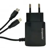 Carregador  Ecopower Ep-7057 1-Usb/T-C/2.0A/Iphone