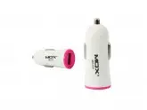 CARREGADOR UNIVERSAL 12V MOX MO-C01 - USB - ROSA