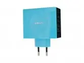 CARREGADOR UNIVERSAL MOX MO-C04 - 4 USB - AZUL - BIVOLT
