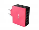 CARREGADOR UNIVERSAL MOX MO-C04 - 4 USB - VERMELHO - BIVOLT