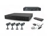 DVR COM KIT POWERPACK - 4 CAMERAS - DVRCA-045 - OUTDOOR