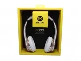 FONE DE OUVIDO MOX MO-F899 - BLUETOOTH - FM - MICROFONE - SD - ROSA DOURADO