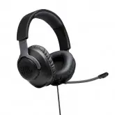 Fone Gamer Jbl Quantum 100 Com Fio - Preto