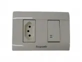 INTERRUPTOR ECOPOWER - EP1313 - 1 TOMADA - 1 INTERRUPTOR